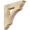 Ekena Millwork Legacy Traditional Rough Sawn Bracket, Douglas Fir, 4"W x 22"D x 22"H BKT04X22X22LEC01RDF - alternate 1